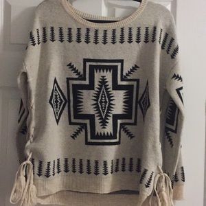New Chaser AZTEC SWEATER! Never been worn.